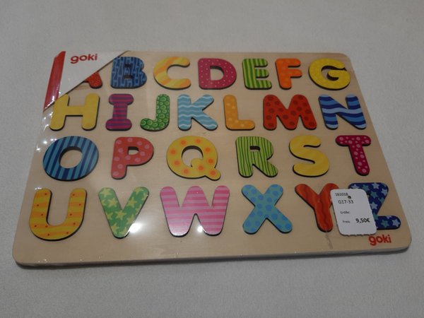 Steckpuzzle Buchstaben NEUWARE